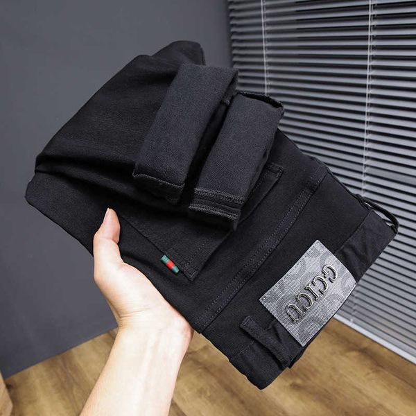 brand fashion black jeans men's slim fit straight trousers versatile live broadcast in spring 2022, Blue
brand fashion black jeans men's slim fit straight trousers versatile live broadcast in spring 2022, Blue