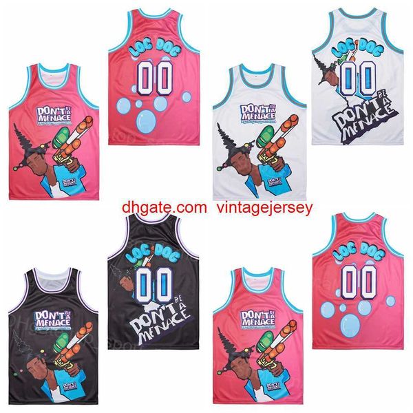 movie basketball film 00 loc doc jersey don't be a menace to south central team color black white pink all stitched uniform for sport f
movie basketball film 00 loc doc jersey don't be a menace to south central team color black white pink all stitched uniform for sport f