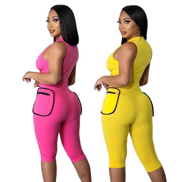 womens night jumpsuit solid color stand collar zipper pocket fold movement, Black;white
womens night jumpsuit solid color stand collar zipper pocket fold movement, Black;white