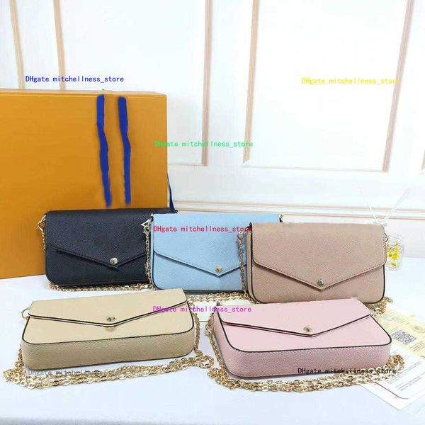 2021 luxurys designers bags handbag purses woman fashion clutch purse by the pool monogrames multi felicie chain bag
2021 luxurys designers bags handbag purses woman fashion clutch purse by the pool monogrames multi felicie chain bag