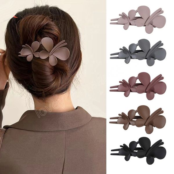 hairpin butterfly duckbill hair claws retro hair clips accessories for women matte hair claws grip ponytail headwear, Golden;silver
hairpin butterfly duckbill hair claws retro hair clips accessories for women matte hair claws grip ponytail headwear, Golden;silver