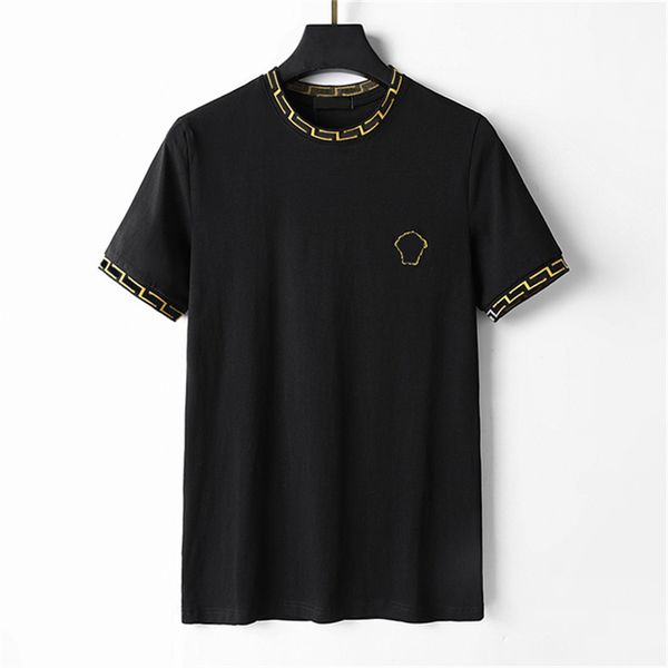 summer tees designers mens t shirt mans fashion casual chest print t shirt luxury short sleeve mens tshirts 08, White;black
summer tees designers mens t shirt mans fashion casual chest print t shirt luxury short sleeve mens tshirts 08, White;black