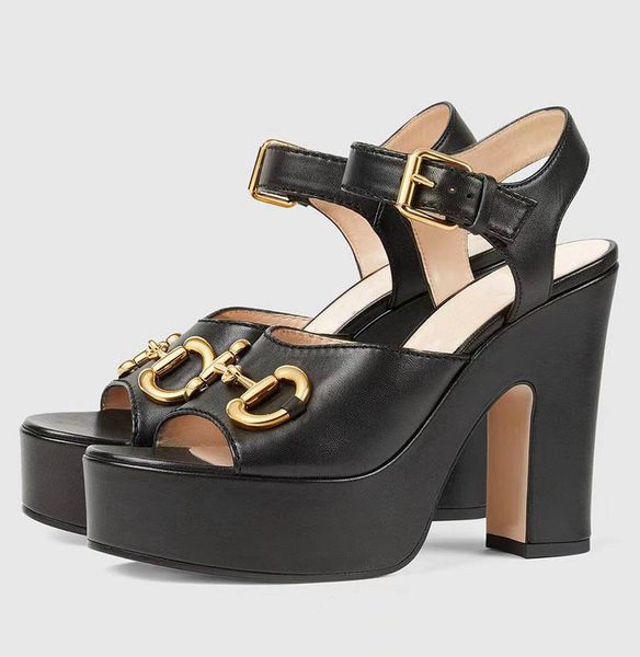 brand new womens sandal platform high heel shoes casual cow leather buckle strap shoe size 35-40, Black
brand new womens sandal platform high heel shoes casual cow leather buckle strap shoe size 35-40, Black
