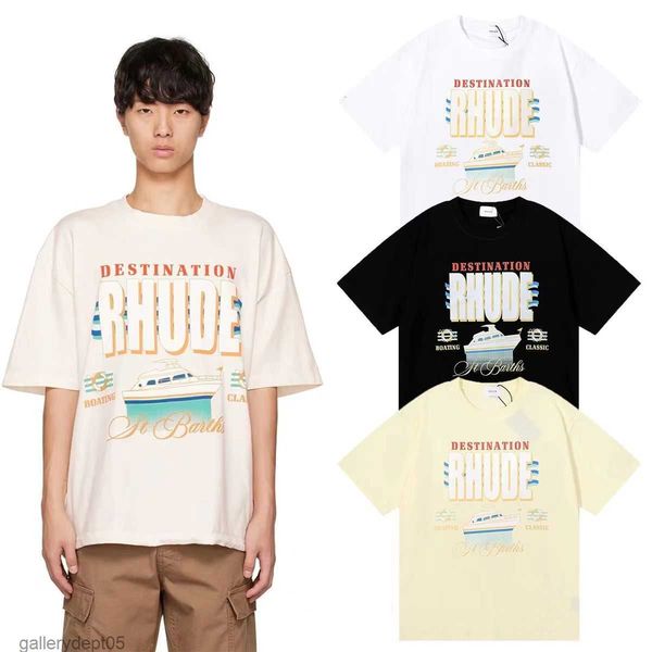 2023s summer mens t-shirts womens luxury tide brand rhude designers for men letter polos embroidery tshirts clothing short sleeved, White;black
2023s summer mens t-shirts womens luxury tide brand rhude designers for men letter polos embroidery tshirts clothing short sleeved, White;black