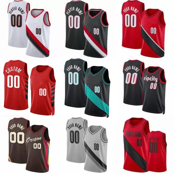 custom custom basketball jerseys 0 damian lillard 1 anfernee simons city jerami grant nassir little blazer cam reddish matisse thybulle jusu, Black
custom custom basketball jerseys 0 damian lillard 1 anfernee simons city jerami grant nassir little blazer cam reddish matisse thybulle jusu, Black