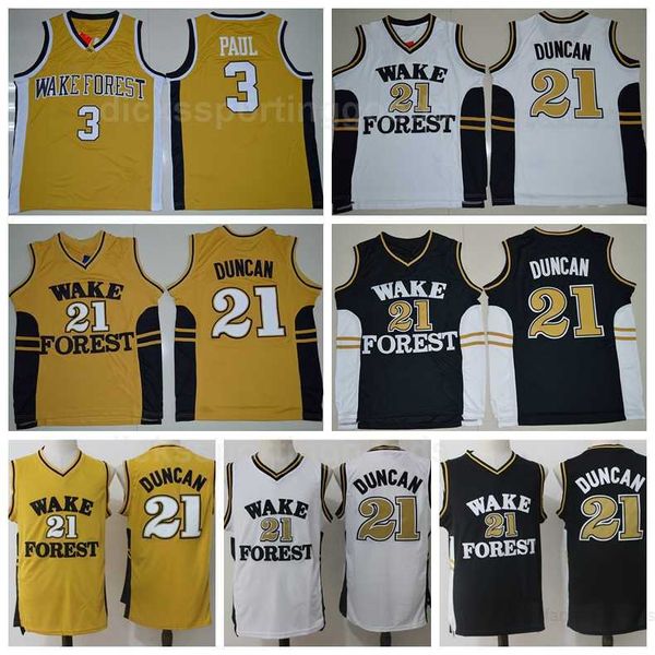 ncaa college men basketball tim duncan jerseys 21 wake forest demon deacons chris paul jerseys 3 university yellow black white color
ncaa college men basketball tim duncan jerseys 21 wake forest demon deacons chris paul jerseys 3 university yellow black white color