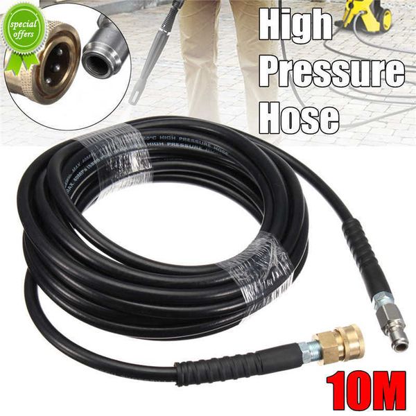 new 10m high pressure washer hose 3/8" quick connector 40mpa 5800psi pipe cord car washer clean extension hose for karcher cleaner
new 10m high pressure washer hose 3/8" quick connector 40mpa 5800psi pipe cord car washer clean extension hose for karcher cleaner