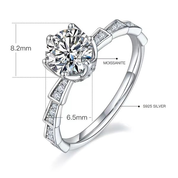 moissanite ring for women wedding ring designer rings engagement ring valentine's day gift classic rings platinum plating m12a 5a with, Golden;silver
moissanite ring for women wedding ring designer rings engagement ring valentine's day gift classic rings platinum plating m12a 5a with, Golden;silver