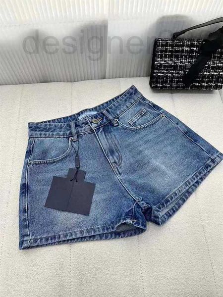 women's jeans designer 2023 spring/summer new triangle letter high waist washed slim denim shorts pants lpp2, Blue
women's jeans designer 2023 spring/summer new triangle letter high waist washed slim denim shorts pants lpp2, Blue