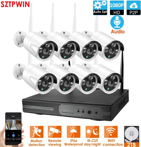 8ch audio cctv system wireless 1080p nvr 8pcs 20mp ir outdoor p2p wifi ip cctv security camera system surveillance kit1292686
8ch audio cctv system wireless 1080p nvr 8pcs 20mp ir outdoor p2p wifi ip cctv security camera system surveillance kit1292686