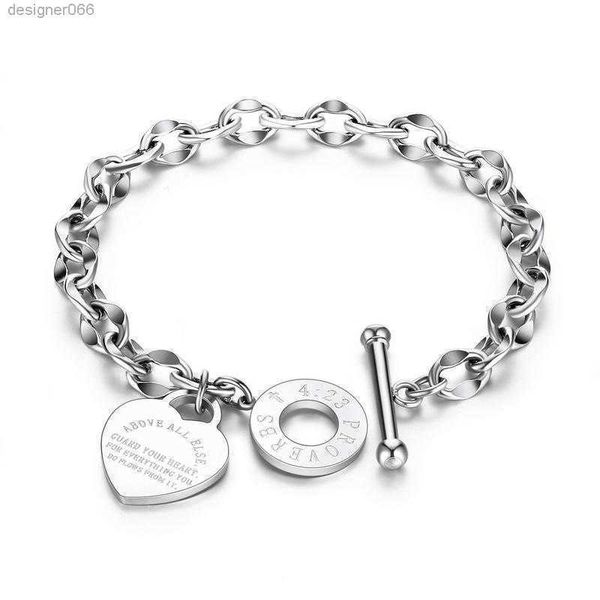heart-shaped bracelet proverbs pendant for women gift metal brand designbracelets fashion female gold jewelry gifts q0603, Black
heart-shaped bracelet proverbs pendant for women gift metal brand designbracelets fashion female gold jewelry gifts q0603, Black