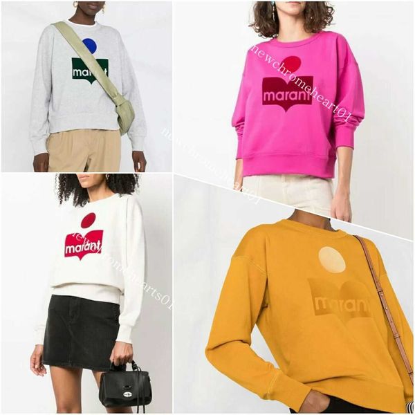 isabel marant 23ss designer sweatshirt pullover fashion classic print contrast flocking plush sweater women, Black
isabel marant 23ss designer sweatshirt pullover fashion classic print contrast flocking plush sweater women, Black