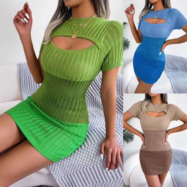 spring and dresses summer hollow gradient color waist trimming knitted hip, Black;gray
spring and dresses summer hollow gradient color waist trimming knitted hip, Black;gray