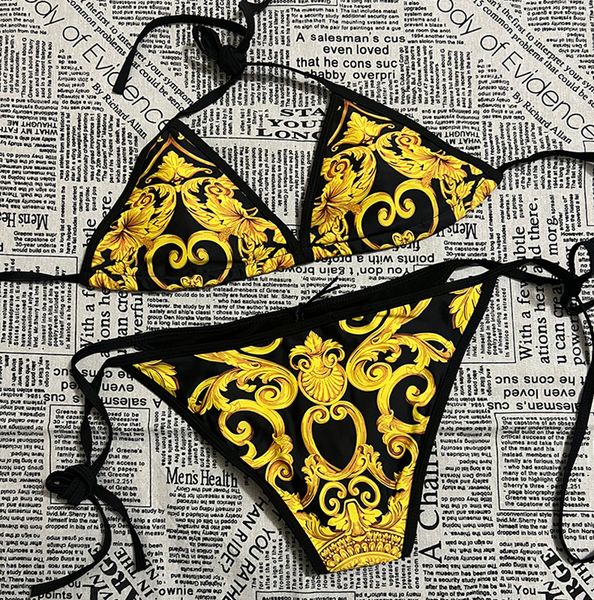 Gold Color Designer Bikini Set Classic Pattern Two Pieces Bikinis 2024 Bandage Sexy Push Up Swimsuit XL Swimwear Women Bathing Suits with Tags Biquinis Female, 04 bikini
Gold Color Designer Bikini Set Classic Pattern Two Pieces Bikinis 2024 Bandage Sexy Push Up Swimsuit XL Swimwear Women Bathing Suits with Tags Biquinis Female, 04 bikini