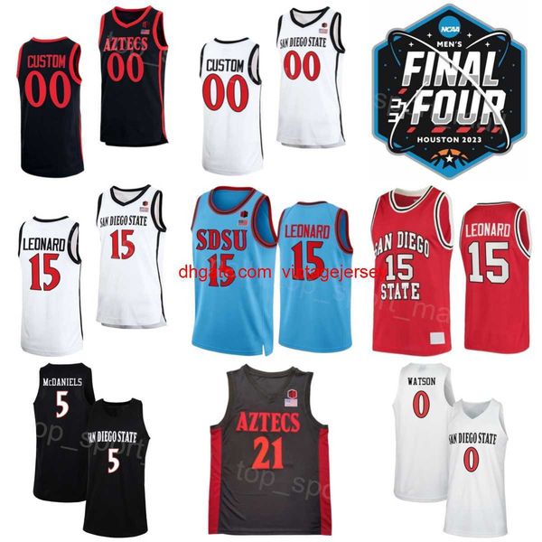 2023 final four college basketball 0 devin watson jersey san diego state aztecs 5 jalen mcdaniels 21 malik pope 15 kawhi leonard 21 jamaal f, Black
2023 final four college basketball 0 devin watson jersey san diego state aztecs 5 jalen mcdaniels 21 malik pope 15 kawhi leonard 21 jamaal f, Black