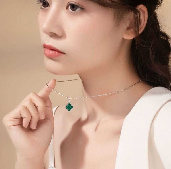 van clover necklace designer four leaf clover pendant grass women's 999 sterling silver new light luxury small group colorless valentin
van clover necklace designer four leaf clover pendant grass women's 999 sterling silver new light luxury small group colorless valentin