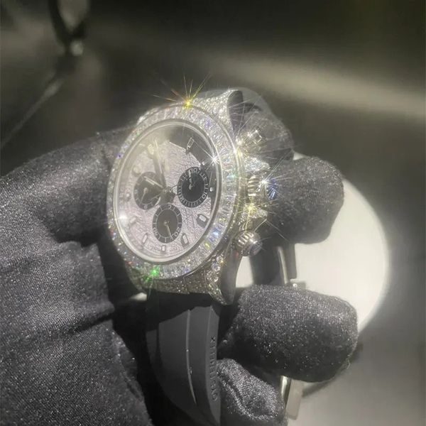 luxury mens watch for men movement watches designer watches moissanite vvs diamond man watch montre luxe iced out automatic watch women orol, Slivery;brown
luxury mens watch for men movement watches designer watches moissanite vvs diamond man watch montre luxe iced out automatic watch women orol, Slivery;brown