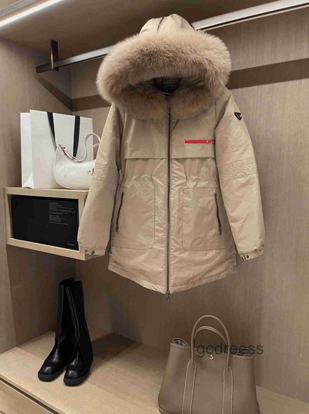 Image of 2023 Top Designer Women&#039;s Down jacket Top Brand Women&#039;s Parka Winter Thickened Warm Long Coat Couple&#039;s White Goose Down Men&#039;s Hooded Down jacket