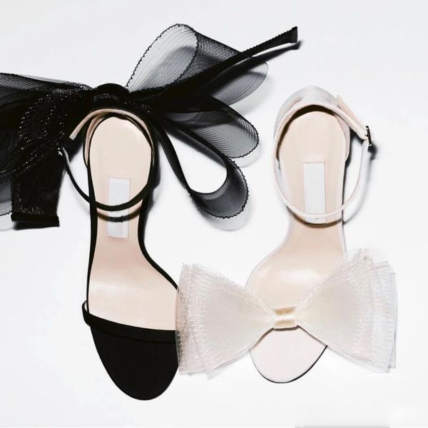 designer aveline sandals shoes women high heels mesh bow-embellished grosgrain sandals sandalias stiletto-heel wedding party dress evening o, Black
designer aveline sandals shoes women high heels mesh bow-embellished grosgrain sandals sandalias stiletto-heel wedding party dress evening o, Black
