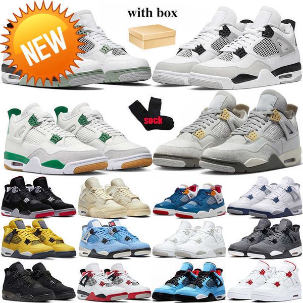 2023 2023 j4 with box 4 basketball shoes pine green men women 4s black cat messy room red cement pn dust military black thunder
2023 2023 j4 with box 4 basketball shoes pine green men women 4s black cat messy room red cement pn dust military black thunder