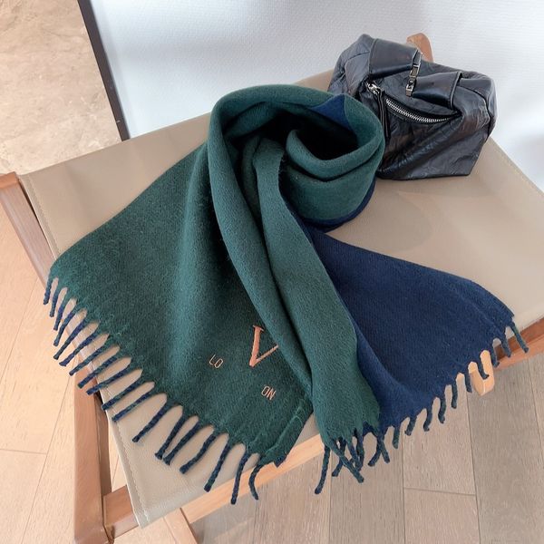 Echarpe Designer Scarf Solid Color Embroidery Scarfs Cashmere Autumn and Winter Women Warm Men Comfortable Touch Senior silk scarf
Echarpe Designer Scarf Solid Color Embroidery Scarfs Cashmere Autumn and Winter Women Warm Men Comfortable Touch Senior silk scarf
