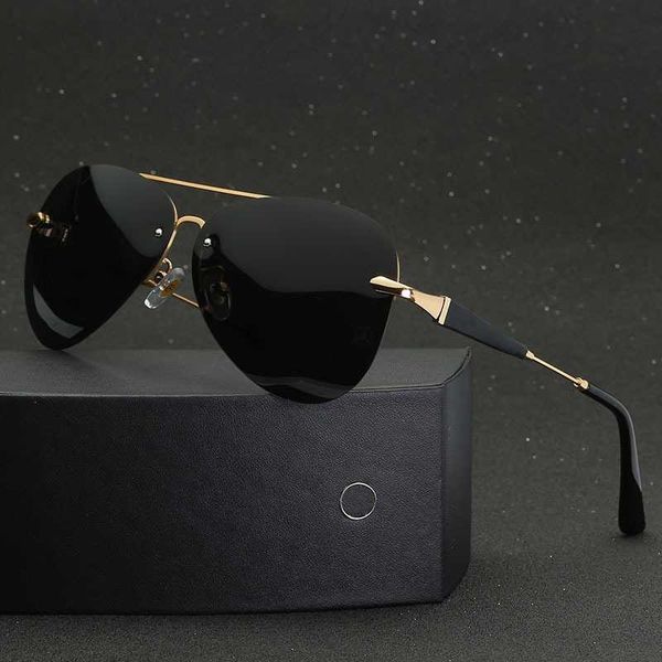 designer sunglasses men's rimless polarized sunglasses 743 korean fashion cool sunglasses metal toad frame, White;black
designer sunglasses men's rimless polarized sunglasses 743 korean fashion cool sunglasses metal toad frame, White;black