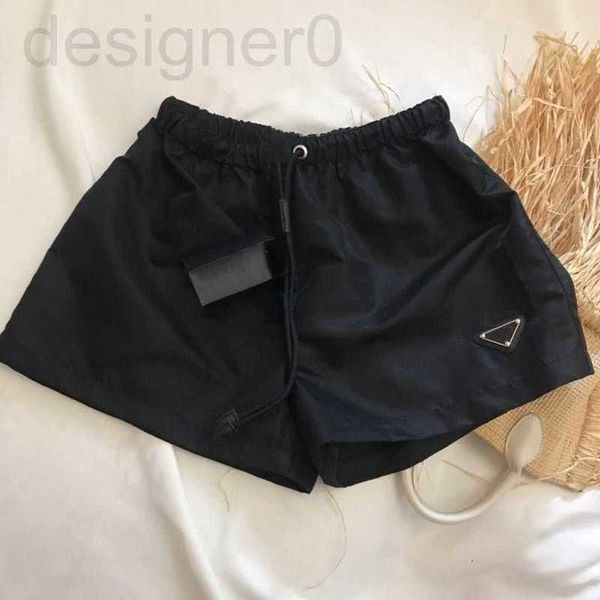 women's shorts popular nylon triangle standard 2021 spring and summer new product drawstring elastic high waist casual loose wide leg, White;black
women's shorts popular nylon triangle standard 2021 spring and summer new product drawstring elastic high waist casual loose wide leg, White;black