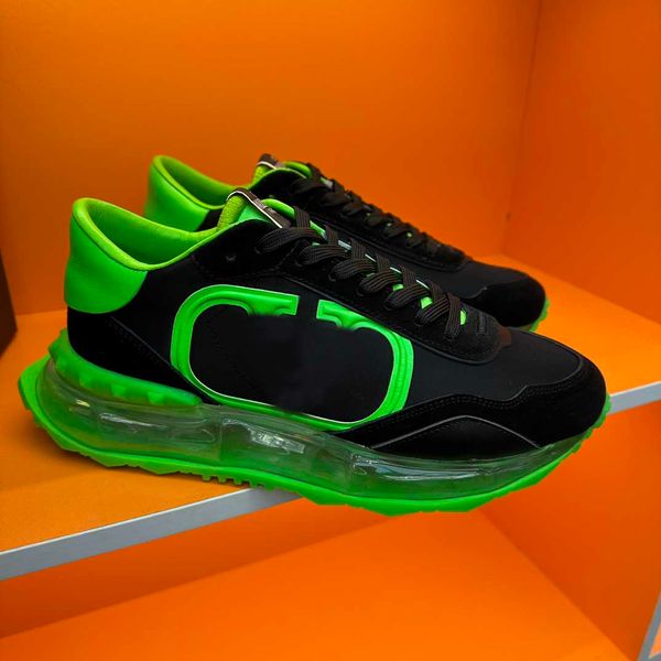 thick-soled air cushion color suede casual sports shoes casual shoes women's and men's luxury rivet spikes flat shoes tennis fans, Black
thick-soled air cushion color suede casual sports shoes casual shoes women's and men's luxury rivet spikes flat shoes tennis fans, Black