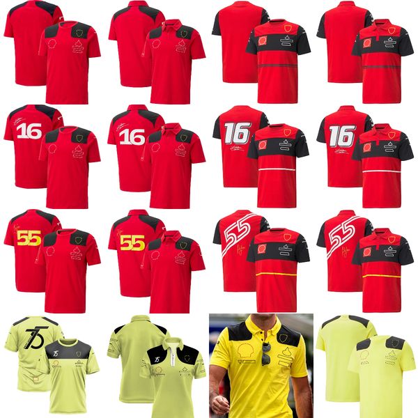 2022-2023 f1 ferari team t-shirt formula 1 red team driver t-shirt short sleeves summer f1 racing polo shirts car fans t-shirts jersey, White;black
2022-2023 f1 ferari team t-shirt formula 1 red team driver t-shirt short sleeves summer f1 racing polo shirts car fans t-shirts jersey, White;black