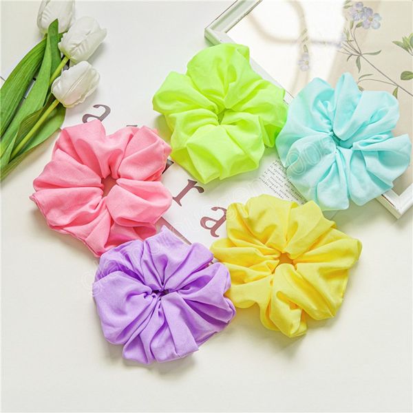 girls fluorescent color scrunchies elastic hair bands ponytail holder headband women oversized headwear hair accessories, Pink
girls fluorescent color scrunchies elastic hair bands ponytail holder headband women oversized headwear hair accessories, Pink