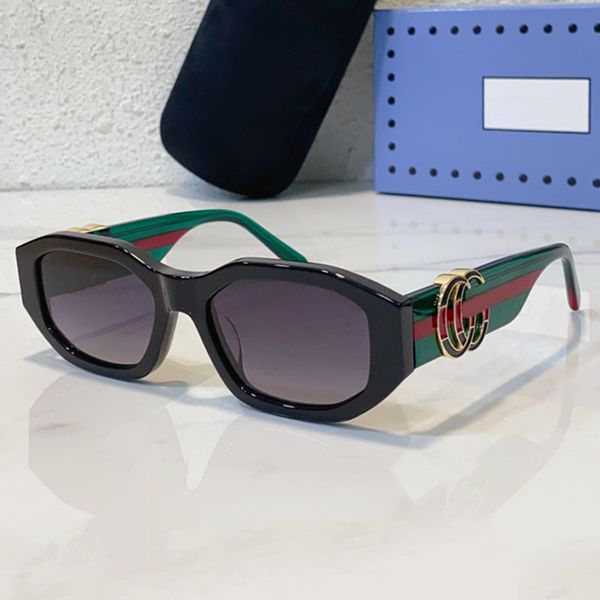Rectangular Box Designer Sunglasses GG0630 Mens and Womens Plate Frame Gradient Lunettes de Soleil Mirror Leg Metal Large Logo Decoration Leisure Sports Outdoor
Rectangular Box Designer Sunglasses GG0630 Mens and Womens Plate Frame Gradient Lunettes de Soleil Mirror Leg Metal Large Logo Decoration Leisure Sports Outdoor