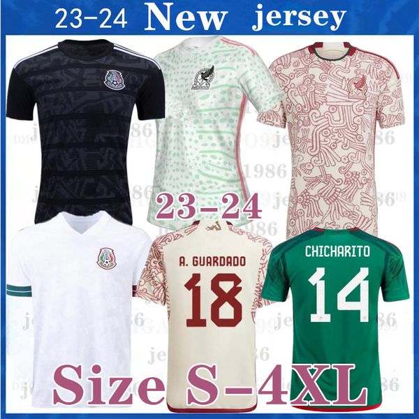 2023 mexico soccer jersey fans version h.losano chicharito g dos santos raul 20 21 c. vela football shirt men and kids women sets uniform, Black;yellow
2023 mexico soccer jersey fans version h.losano chicharito g dos santos raul 20 21 c. vela football shirt men and kids women sets uniform, Black;yellow