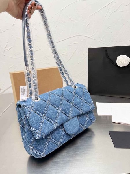 two colors designer women cf handbags denim canvas bag luxury flap handbag classic fashion crossbody summer bags totes
two colors designer women cf handbags denim canvas bag luxury flap handbag classic fashion crossbody summer bags totes