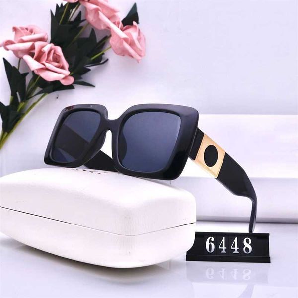 designer sunglasses overseas 2023 new sunglasses women's street travel polarizing glasses 6448, White;black
designer sunglasses overseas 2023 new sunglasses women's street travel polarizing glasses 6448, White;black