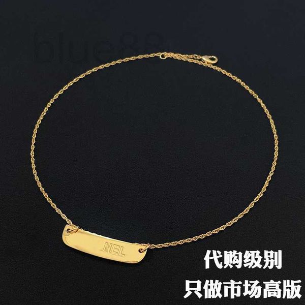 strands, strings designer vintage medieval necklace brass plated letter chain high sense small long brand collar kwu8, Black
strands, strings designer vintage medieval necklace brass plated letter chain high sense small long brand collar kwu8, Black