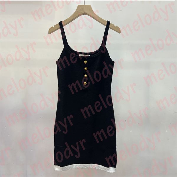 summer sling dress womens sleeveless knitted skirts with gold buckle nightclub slim dress, Black
summer sling dress womens sleeveless knitted skirts with gold buckle nightclub slim dress, Black