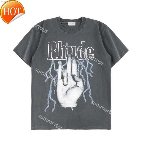 rhude men's t-shirts designer limited vintage washed old oversized shirts luxury brand fashion shirt for men casual mens short sleeve t, Black
rhude men's t-shirts designer limited vintage washed old oversized shirts luxury brand fashion shirt for men casual mens short sleeve t, Black