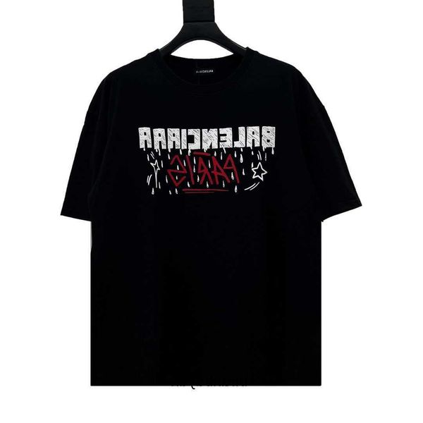 men's t-shirts high version b paris classic letter print loose short-sleeved t-shirt for men and women lovers in summer, White;black
men's t-shirts high version b paris classic letter print loose short-sleeved t-shirt for men and women lovers in summer, White;black