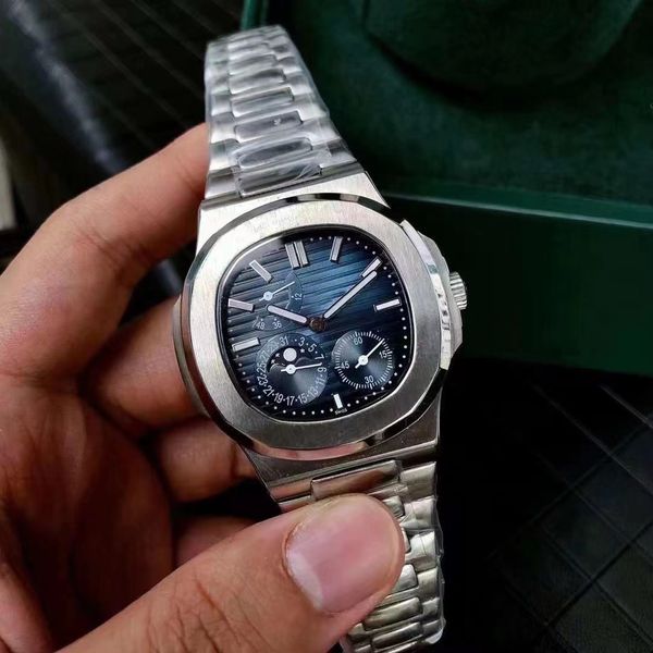 5 styles men's luxury automatic mechanical watches stainless steel strap sapphire glass 40mm size watch master design, Slivery;brown
5 styles men's luxury automatic mechanical watches stainless steel strap sapphire glass 40mm size watch master design, Slivery;brown