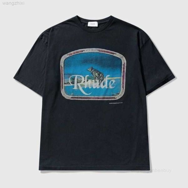 2023 quality fashion t shirt men 1 1 women t-shirt nice washed heavy fabric rhude lone wolf oversized cotton shirts o-neck rg5w, Black
2023 quality fashion t shirt men 1 1 women t-shirt nice washed heavy fabric rhude lone wolf oversized cotton shirts o-neck rg5w, Black