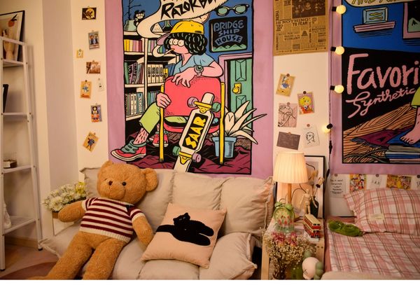 background cloth ins hanging cloth original illustration art canvas bedroom bedside cloth renting renovation dormitory decoration tapestry
background cloth ins hanging cloth original illustration art canvas bedroom bedside cloth renting renovation dormitory decoration tapestry