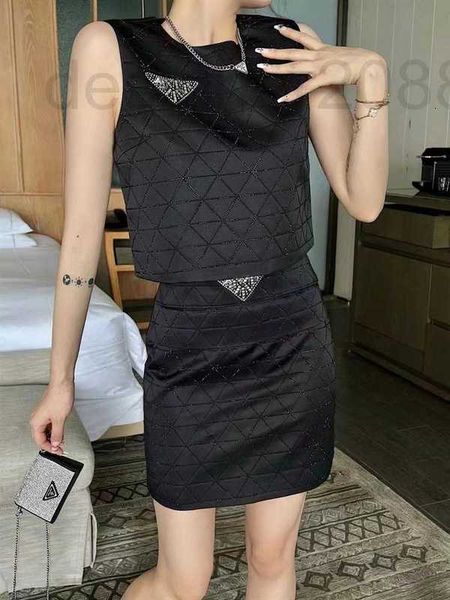 two piece dress designer sweet style spring/summer new lingge diamond short tank with high waist skirt set fashion p5ul, White
two piece dress designer sweet style spring/summer new lingge diamond short tank with high waist skirt set fashion p5ul, White