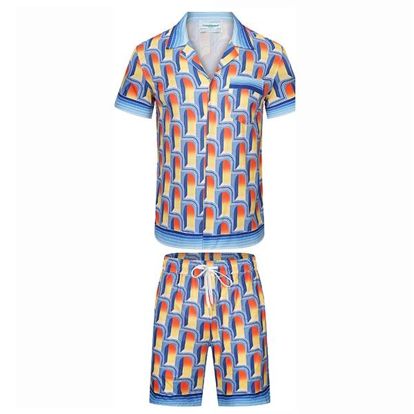 casablanc-s 22ss designer men t shirt set masao san print s casual and short wos loose silk tees transportation t 19 3nti, White;black
casablanc-s 22ss designer men t shirt set masao san print s casual and short wos loose silk tees transportation t 19 3nti, White;black