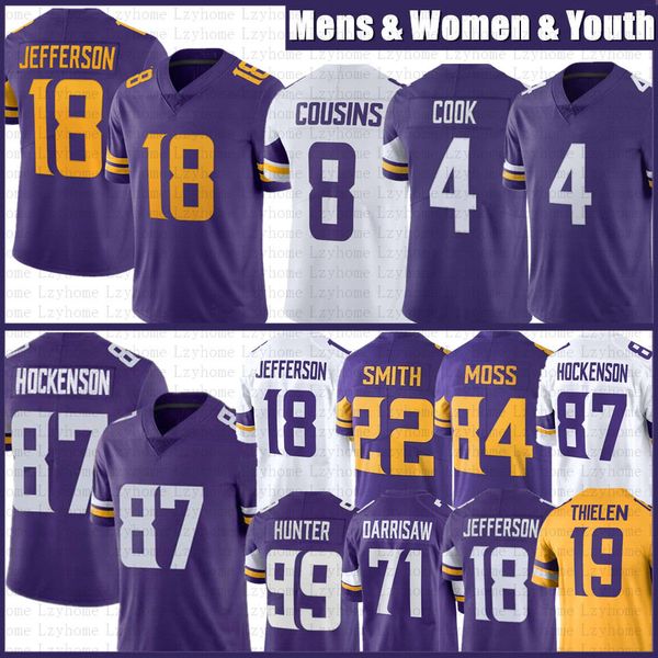 18 justin jefferson t.j. hockenson 3 addison football jerseys dalvin cook lewis cine kirk cousins randy moss danielle hunter harrison smith
18 justin jefferson t.j. hockenson 3 addison football jerseys dalvin cook lewis cine kirk cousins randy moss danielle hunter harrison smith