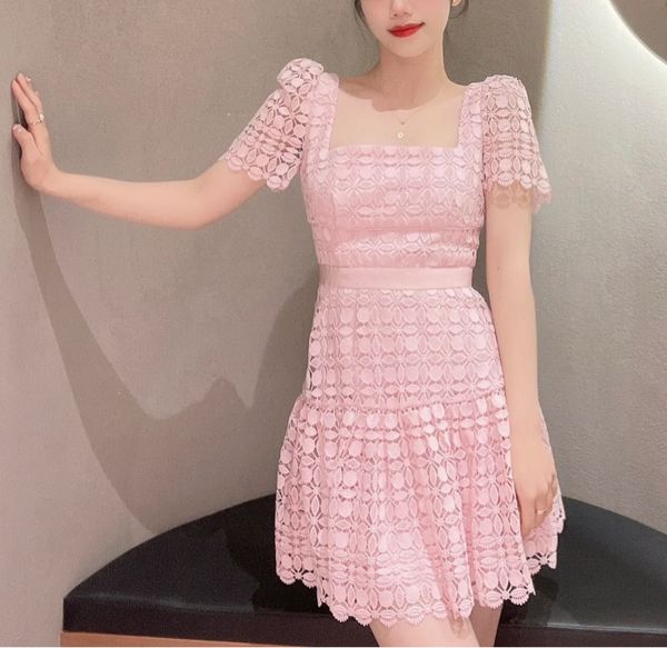 runway dresses 2023 european fashion brand new super beautiful pink lace short dress, Black
runway dresses 2023 european fashion brand new super beautiful pink lace short dress, Black
