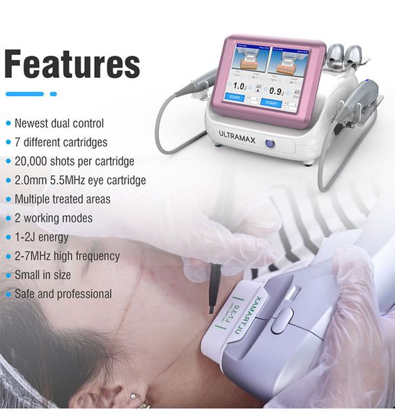 7d hifu facial lifting wrinkle slimming machine 7 cartridges 20000 s two handles working simultaneously
7d hifu facial lifting wrinkle slimming machine 7 cartridges 20000 s two handles working simultaneously