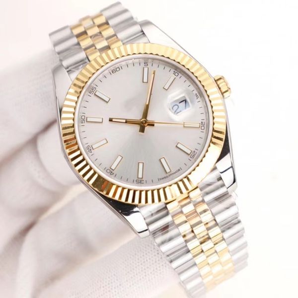 mens watch aaa watches designer 41mm automatic mechanical fashion classic style stainless steel waterproof sapphire ceramic dhgate watches s, Slivery;brown
mens watch aaa watches designer 41mm automatic mechanical fashion classic style stainless steel waterproof sapphire ceramic dhgate watches s, Slivery;brown