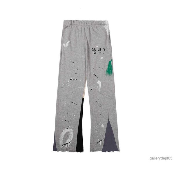 2023 galleryse depts pants mens womens sweatpants galleryes dept speckled letter print mans couple loose versatile casual pants straight fl7, Black
2023 galleryse depts pants mens womens sweatpants galleryes dept speckled letter print mans couple loose versatile casual pants straight fl7, Black