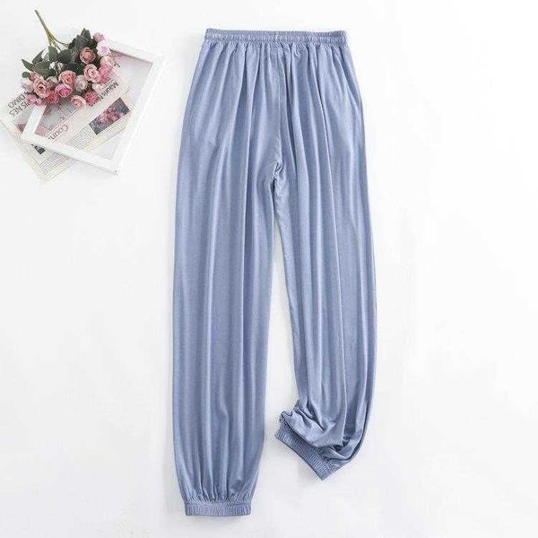 modal pajama pants womens closed thin draping summer ice silk cool ankle tied, Black;white
modal pajama pants womens closed thin draping summer ice silk cool ankle tied, Black;white
