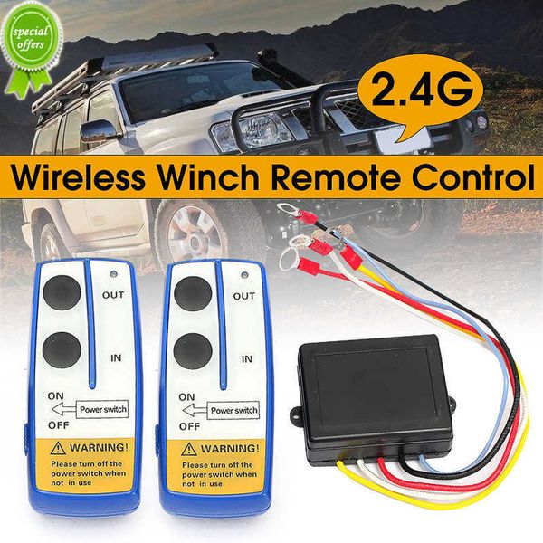 new 2.4g 12v 24v 50m car wireless winch electric remote control with manual transmitter twin handset for truck atv truck vehicle
new 2.4g 12v 24v 50m car wireless winch electric remote control with manual transmitter twin handset for truck atv truck vehicle